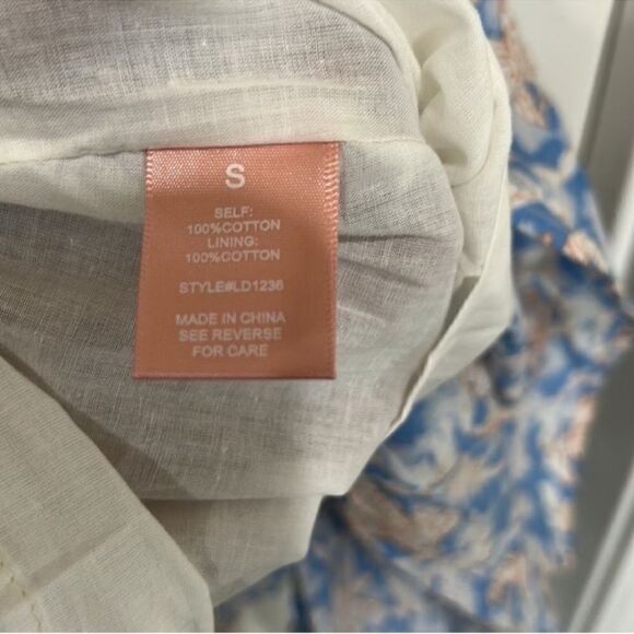 Love Colette Floral Print Cotton Mini Dress(Size Small) - Picture 7 of 8